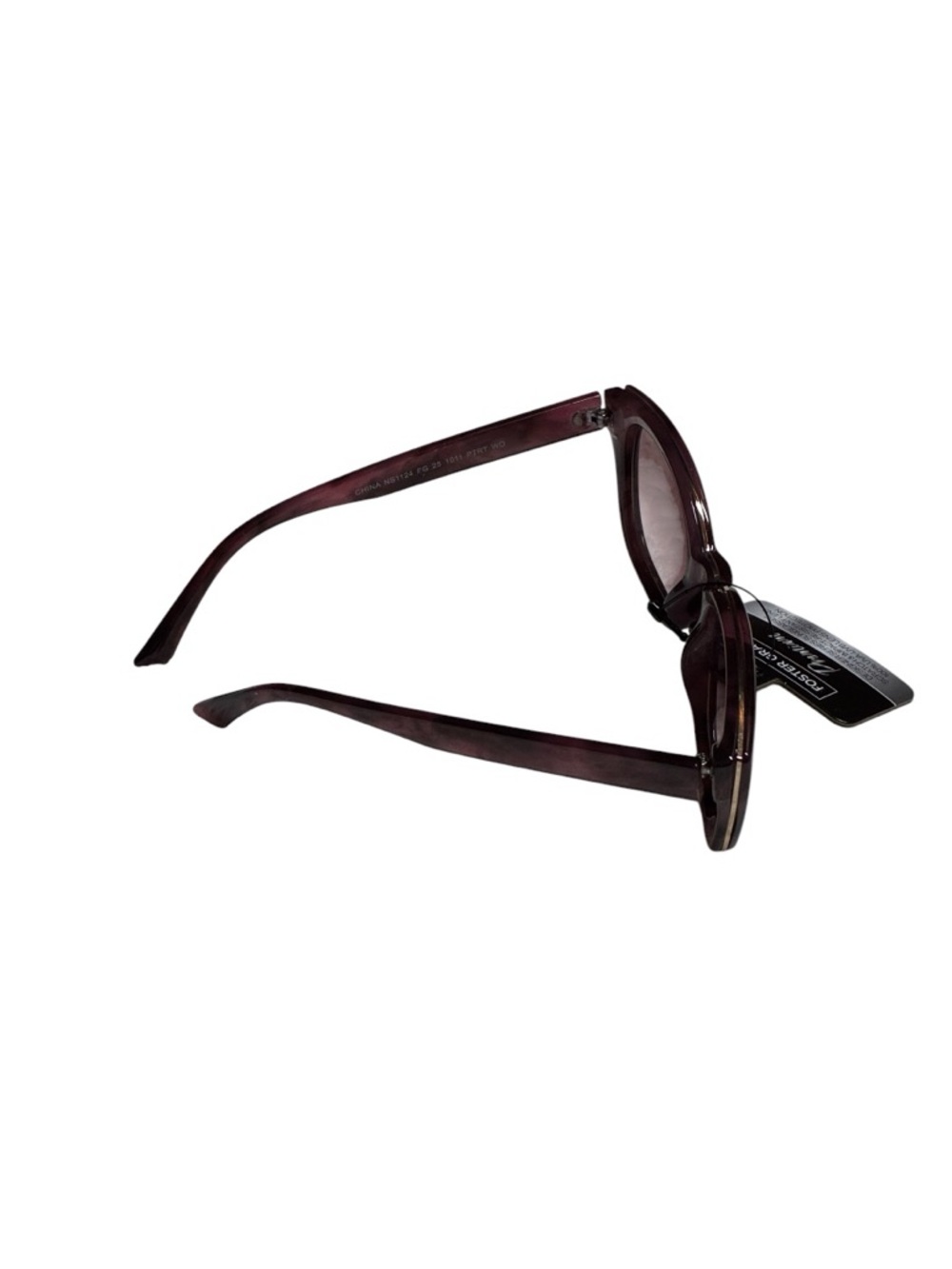 Foster Grant Women’s Cat-Eye Pink Tortoise Shell Gradient Lenses Sunglasses - Picture 7 of 11